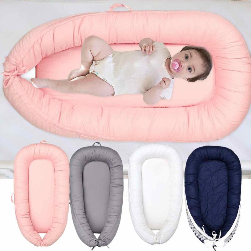 Baby Nest Lounger Cover For Boys Girls Adjustable Washable Zippered Infant Nest Cover Slipcover Sleeping Bed Baby Sh